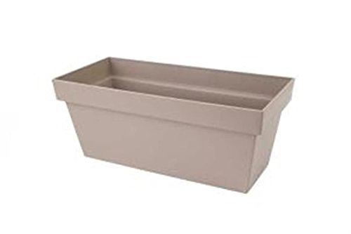 Prosper Plast dlofc800 – Dachträgersystem 79,2 x 35,2 x 33,4 cm Schutzhülle lofly Blumentopf – Stein grau (12)