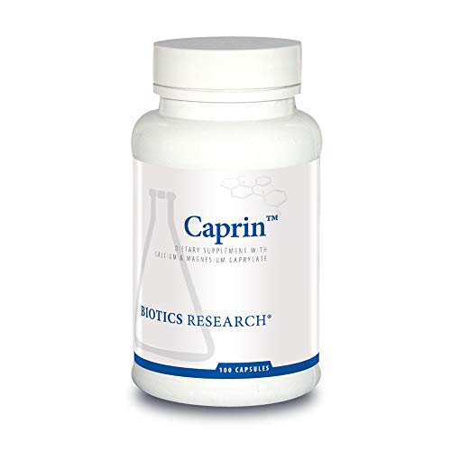 Biotics Research Caprin Caprylic Acid 1200 Milligram Serving. Gastrointestinal Support, Calcium, Magnesium Added, Aids In Gut Microbial Balance 100 Caps #TOP9