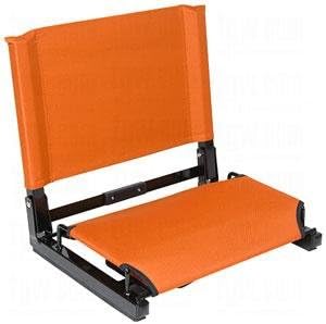 Wide Stadium Chair Orange