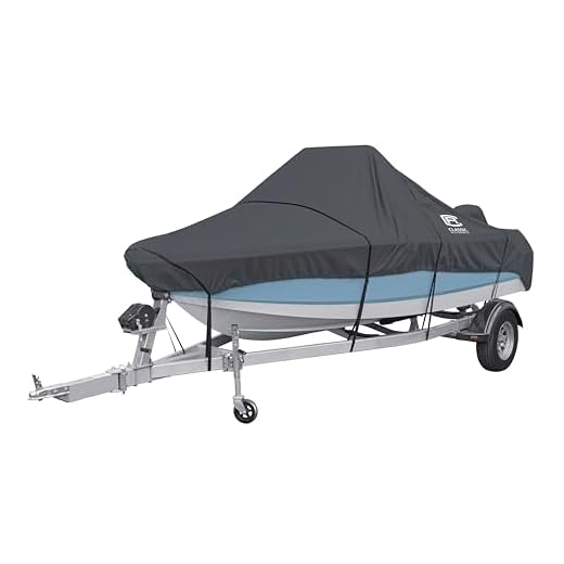 Classic Accessories StormPro Waterproof Heavy-Duty Center Console Boat Cover, Fits boats 17 - 19 ft long x 102 in wide