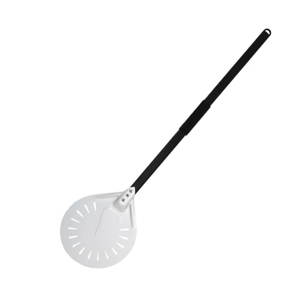 Pala Per Pizza Pala for pizza regolabile da 7, 8, 9 e 10 pollici, utensile cucina, antiaderente, grande, for forno(10inch round 102cm)