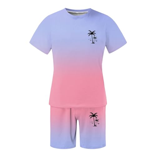 Ensemble décontracté homme été extensible et ultra léger imprimé vacances - 2