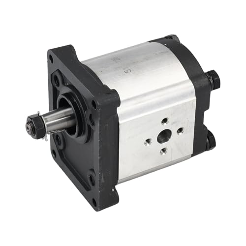 Image of Hydraulic Pump 5179726 5129493 Compatible with Ford /New Holland Tractor 4835 5635 6635 7635 TM115 TM120 TM125 TM130 TM140 N55 TN55D TN55S TN60A Case IH JX70U Fiat Tractor F100 Lift Pump
