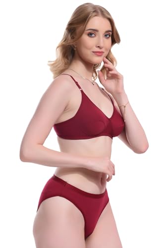 Image of Women Non paddad Reguler Bra Panty Lingerie Set for Women