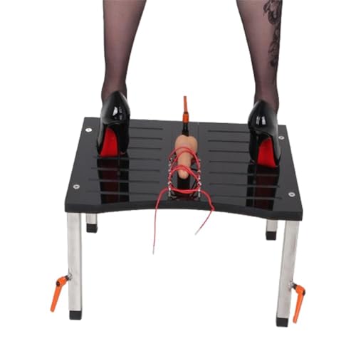 Penis Trampling Sm Sexspielzeug Hoden Folter Penis Foltergeräte Bestrafung Sklave Bondage Geräte Extremes BDSM Spielzeug Für Paare Fetisch Selfbondage Adjustable Metal Exhibition Bar