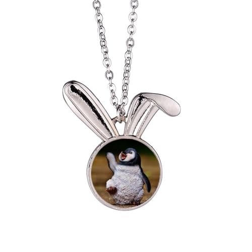 Collier pingouin de l'Antarctique cadeau idéal d'anniversaire avec son pendentif original