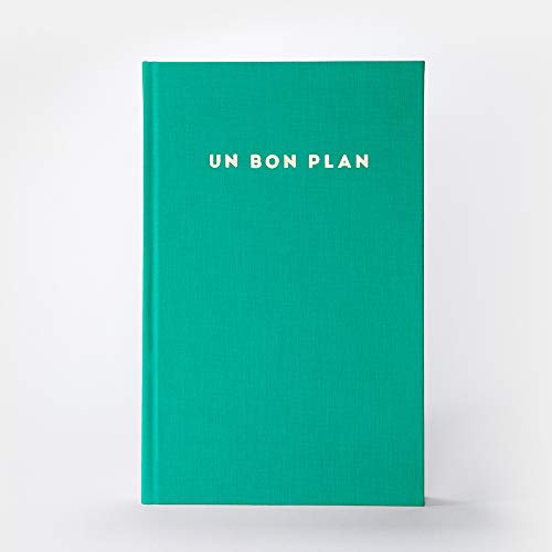 Un bon plan non daté | agenda holistique pour plus de pleine conscience et d’estime de soi | agenda non daté (vert émeraude)