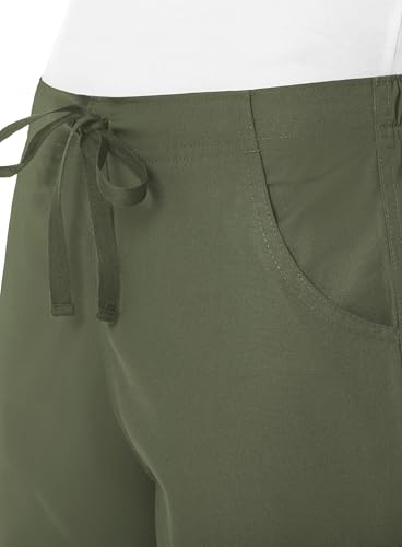 Image of Maevn Women's Half Elastic Medical Scrub Pant