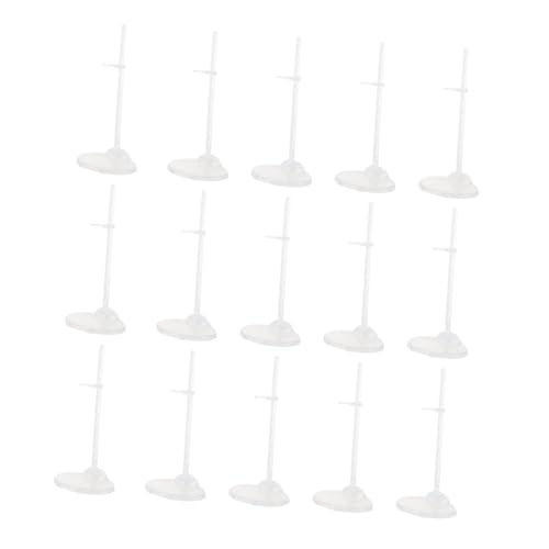 Hemoton Versatile Doll Support Brackets Pcs Standing Clamp Holders Smooth Surface for Dolls