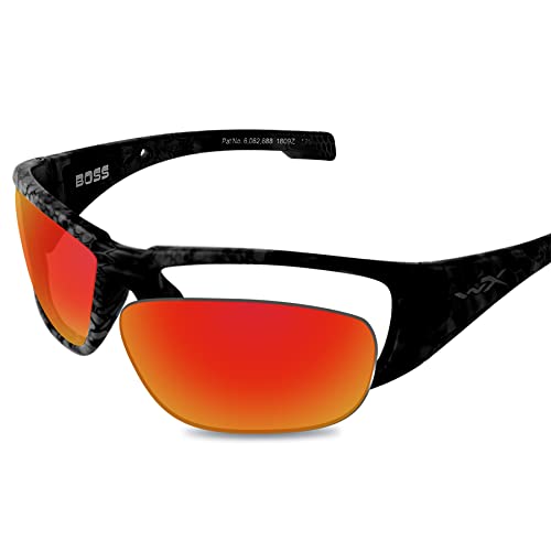 Image of 100% Precise-Fit Replacement Sunglass Lenses for Wiley X Boss 68mm