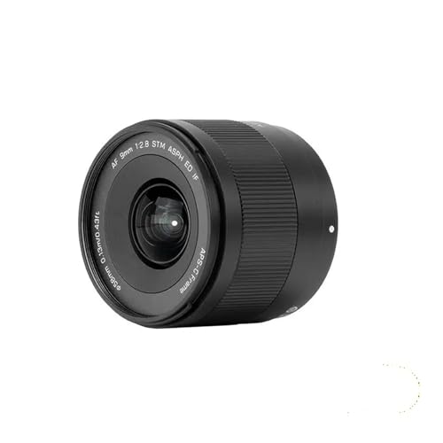 Camera Lens, Lente Air AF de 9 mm F2.8 for cámara APS-C, Compatible con Sony E A6400 A6600 ZV-E10 Fujifilm XF Nikon Z Z50 Z30 FC sin Espejo(E-Mount(FE))