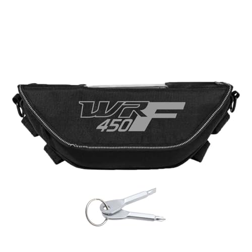 MARCAI Motorrad Lenkertasche Für Yamaha WR450F WR 450F WR450 F WR 450 F wasserdichte Lenkertasche Für Motorradwerkzeug(F)