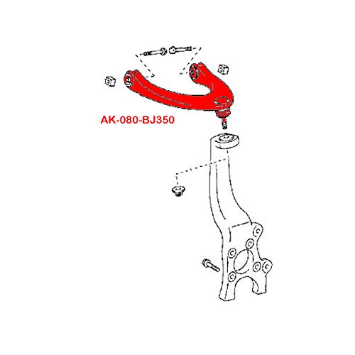 Godspeed AK-080-BJ350-B Front Camber Arms | 2006–2011 Lexus GS - Image 4