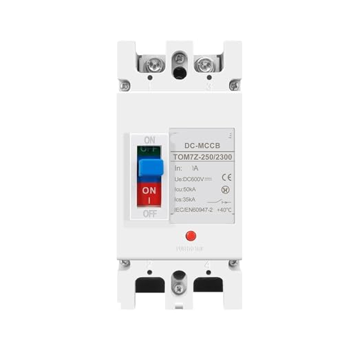 Disjoncteur 2P 600V 200A pour protection de circuit électrique CC en coffret