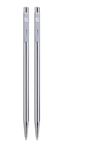 Eshcon India Eshcon Mini & Slim Stainless Steel Pocket Pen Pack of 2 - Image 5
