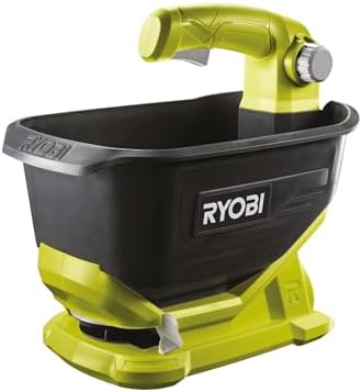 RYOBI 18 V ONE+ Akku-Universalstreuer OSS1800, 4 Liter Tank | Streubreite einstellbar 2,5 bis 3,5 m, ohne Akku und Ladegerät