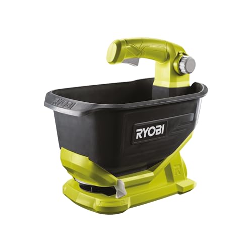RYOBI 18 V ONE+ Akku-Universalstreuer OSS1800 (4 Liter Tank, Streubreite einstellbar (2,5 bis 3,5 m) ohne Akku und Ladegerät)