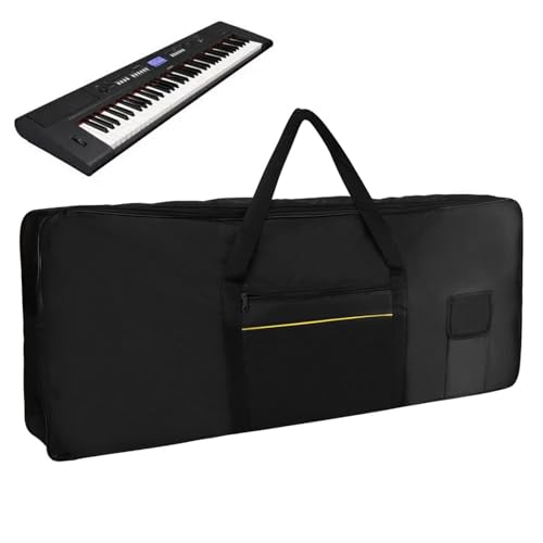 EKDJKK 61 Keys Electric Piano Keyboard Gig Bag, Portable Electric Piano Keyboard Case, 61 Note...