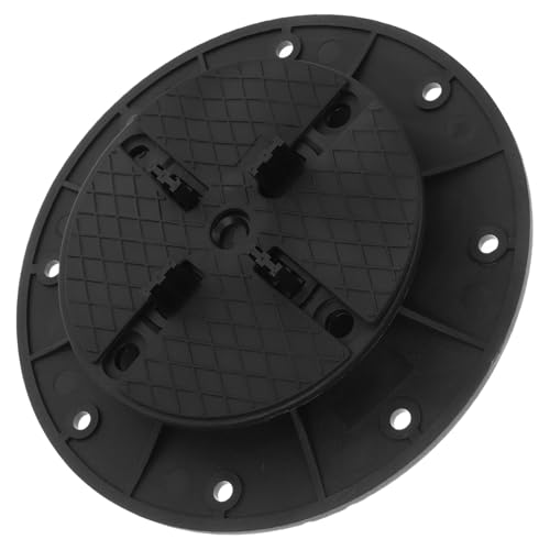 Base de plástico negro ajustable para suelo exterior y terraza 2