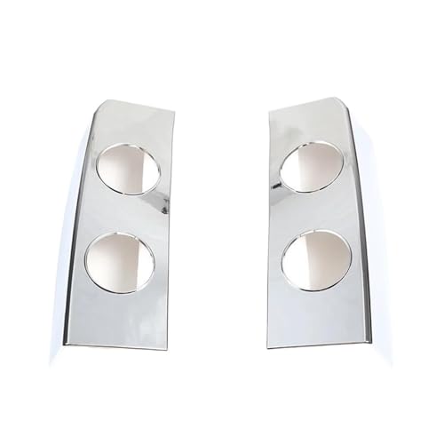 Couvercle feu arrière Hummer H3 protection ABS antichoc habillage argent