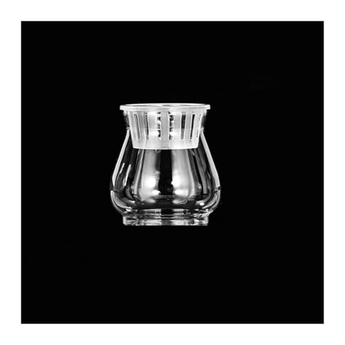 プランターテラリウム ミニ水耕栽培植木鉢 水槽 透明プラスチック 無土壌植物ポット プランターポット エアプラントホルダー(B)