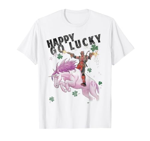 T-shirt Marvel Deadpool avec licorne idéal pour vos sorties geek