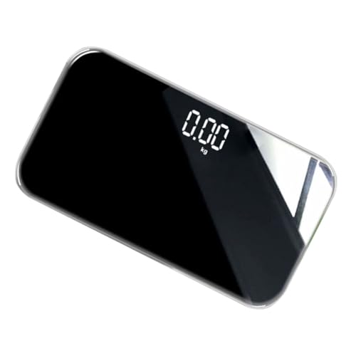 Pèse personne haute précision avec surface miroir rechargeable