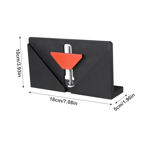 Gabarit de cannelure à angle droit en alliage d'aluminium robuste pour assemblage - 7