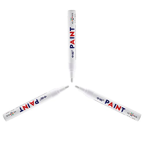 Bulyroki CH181029 3 Pack Tire Paint Pen Marker Lettering Permanent Waterproof Ink thumb #2