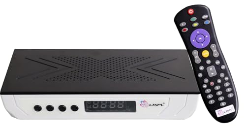 Image of LRIPL MPEG-4 HD Free Dish Set Top Box -Without Recharge- Black
