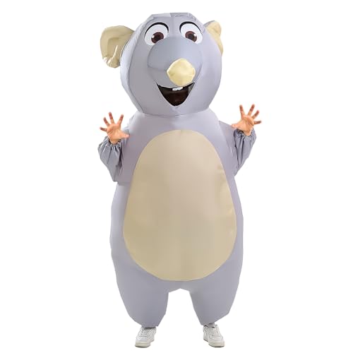 Inflatable Mouse Costume for Adult Blow up Mouse Costume Funny Ha...