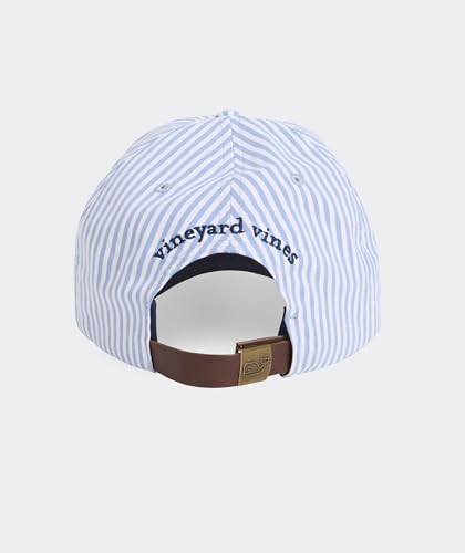 Image of Vineyard Vines Women's Womens Harbor Seersucker Baseball Hat