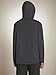Latuza Men's Bamboo Viscose Hooded Pajama Top Long Sleeve Sleep Shirt XXL Dark Gray