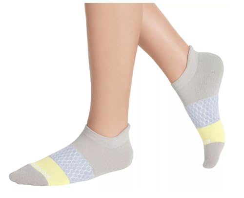 Image of Bombas Women's Originals Ankle Socks, (Grey /Blue)