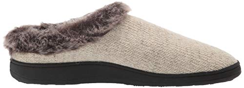 Acorn Womens Women's Faux Fur Chinchilla Ragg Clog Slipper, Charcoal Heather, 8 9 Us #TOP5