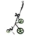 Xyntor Push Cart 3 Wheel | Quick Braking System & Adjustable Handle | Folding Bag Cart for Game Training/Practice/Course | Aluminum Alloy Frame, Scorecard Holder