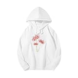 [BFLCWM] パーカー メンズ 彼岸花 秋服 長袖 トレーナー スウェット トップス 大きいサイズ フード付き カジュアル 通勤通学 部屋着