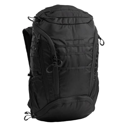 Eberlestock Little Trick Pack - Expandable EDC Backpack with an Edgy Modern-Executive Style Black
