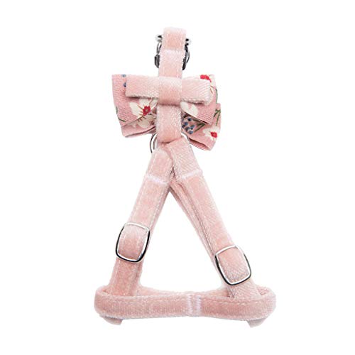 Hawkimin Pet Dog Coat Pet Cat Dog Bright Drilling Rope Set Cat Dog Chest Straps Belt Set Adjustable