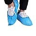 Protège Chaussures Jetables (Marque Française) Protection Couvre-Chaussures de Surchaussures Impermeables Lot de 50 (25 paires) Sur Chaussure Jetable Bleu Médicales à Usage Unique (Garantie)