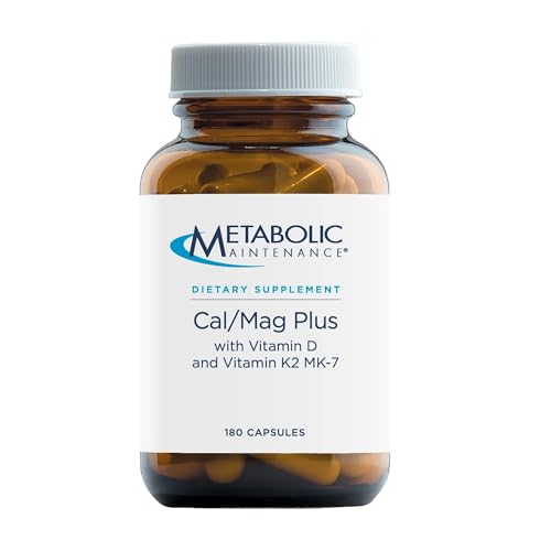 Metabolic Maintenance, Cal/Mag Plus w/Vitamin D & K2 180 caps