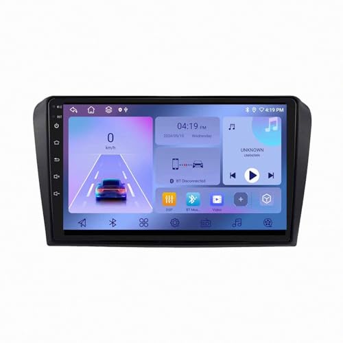Radio coche 2 DIN con pantalla fluida 4G+64G, Carplay y Android Auto inalámbrico integrado