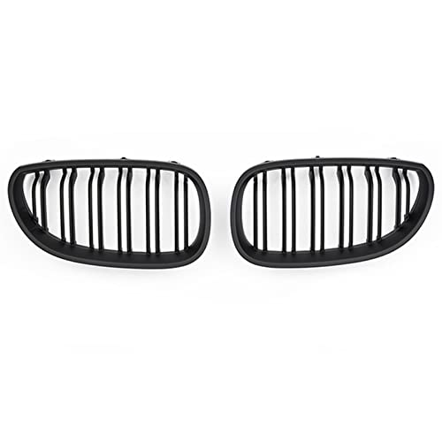 Riñones negros brillantes para BMW Serie 5 M5 E60 E61, acabado deportivo de alta gama