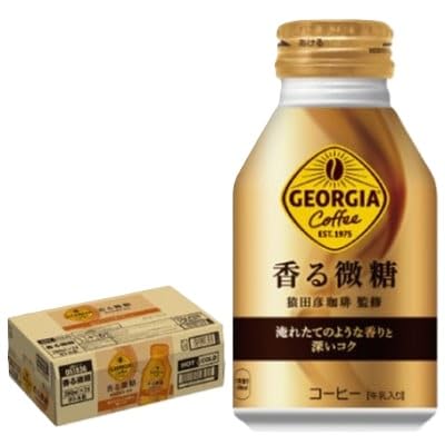 (毎月定期便)ジョージア香る微糖260mlボトル缶 24本入全3回