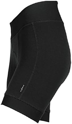 SHEBEEST Pre-Dyed Black/Plus Shorts with Shelastic 1.0 Pad (2X)