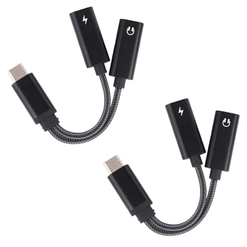 2 in 1 USB C�X�v���b�^�[�A�f���A���^�C�vC�w�b�h�t�H���Ə[�d��A�_�v�^�[2�BPD 60W�����[�d�BiPhone 16 15 Pro Max�ASamsung Galaxy S25 S24 Ultra�AiPad�AMacBook�A���̑���USB-C