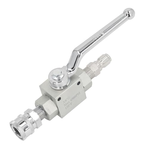 Válvula de cierre de 4500 PSI para controlar la hidrolimpiadora con suavidad 8