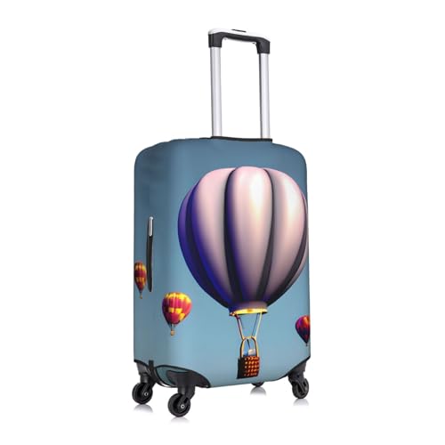 Hot Air Balloon Print Luggage Suitcase Cover Protector Luggage Washable Covers With Concealed Zipper3