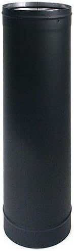 Heat-Fab 2705B 7" x 24" Saf-T Pipe Length, Black