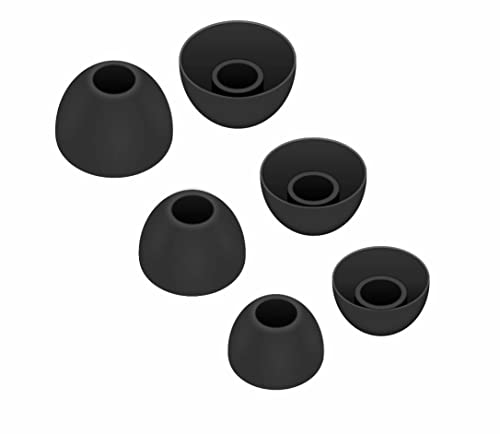 12 Pairs Ear Tips Buds Compatible with Skullcandy in-Ear Earphone, Replacement Flexible Silicone Eartips Earbuds Accessories Compatible with Skullcandy Dime/Sesh Evo/Jib/Ink'd+ - 4 Color by IiEXCEL - Image 3